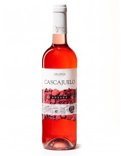 Botella de vino Cascajuelo rosado